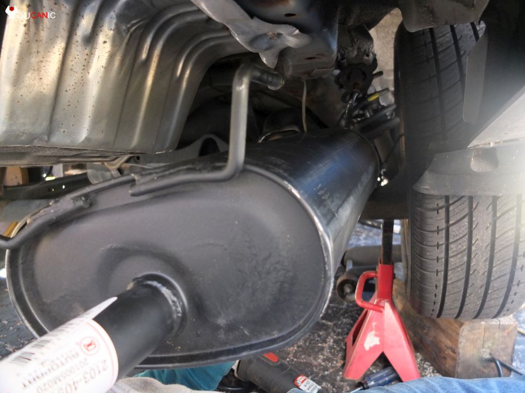 How to replace muffler on a car yourself DIY Easy Guide